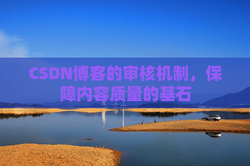 CSDN博客的审核机制，保障内容质量的基石
